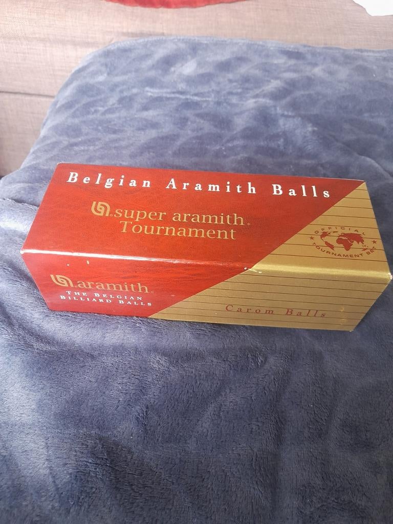 Belgische Aramith Balls, Sport en Fitness, Biljarten en Poolen, Zo goed als nieuw, Ophalen of Verzenden