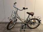 Kinderfiets meisje Alpina 18 inch, met basil mandje, Fietsen en Brommers, Ophalen, Gebruikt, 16 tot 20 inch, Alpina