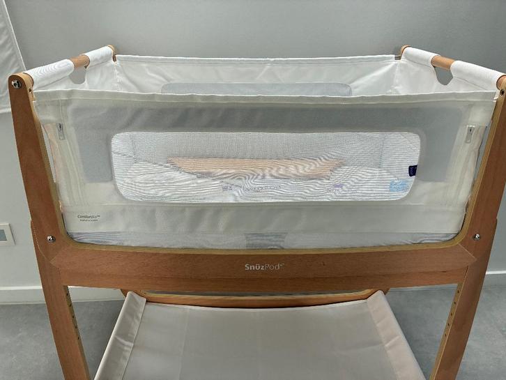 Co - Sleeper SnüzPod4 - Natural, Enfants & Bébés, Berceaux & Lits, Comme neuf, Lit, Enlèvement