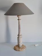 Prachtige houten tafellamp - landelijke stijl, Enlèvement ou Envoi