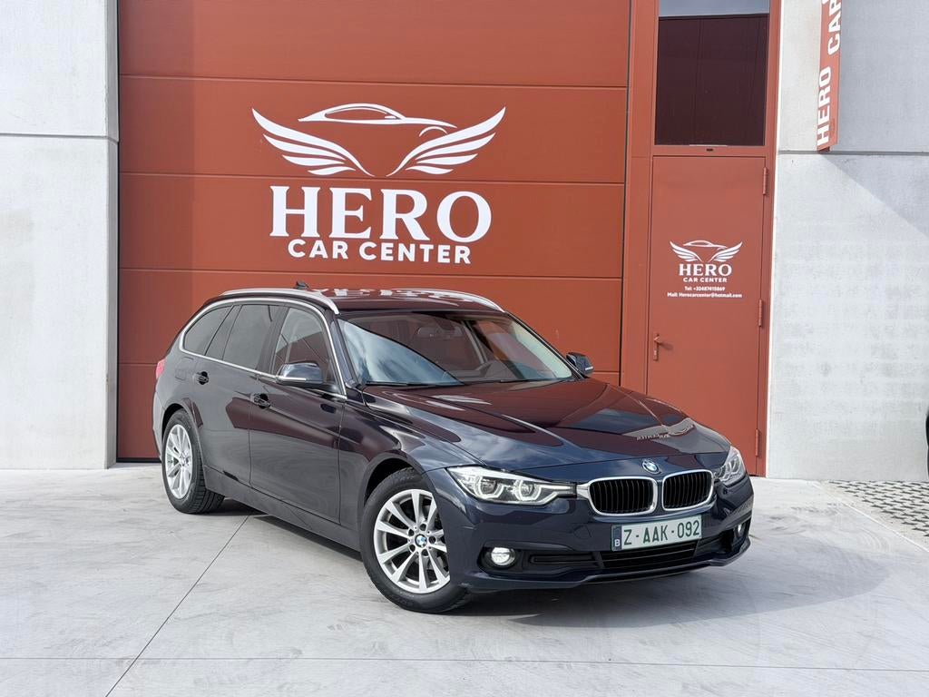 BMW 316d Facelift Touring Euro 6b - 2017 !, Autos, Euro 6, Boîte manuelle, Entretenue par le concessionnaire, Noir
