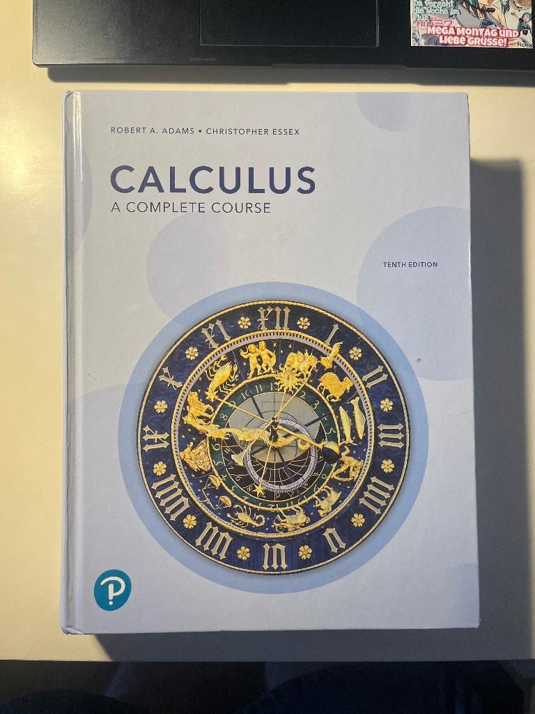 cursus calculus: a complete course, Pearson, Hoger Onderwijs, Ophalen of Verzenden, Zo goed als nieuw