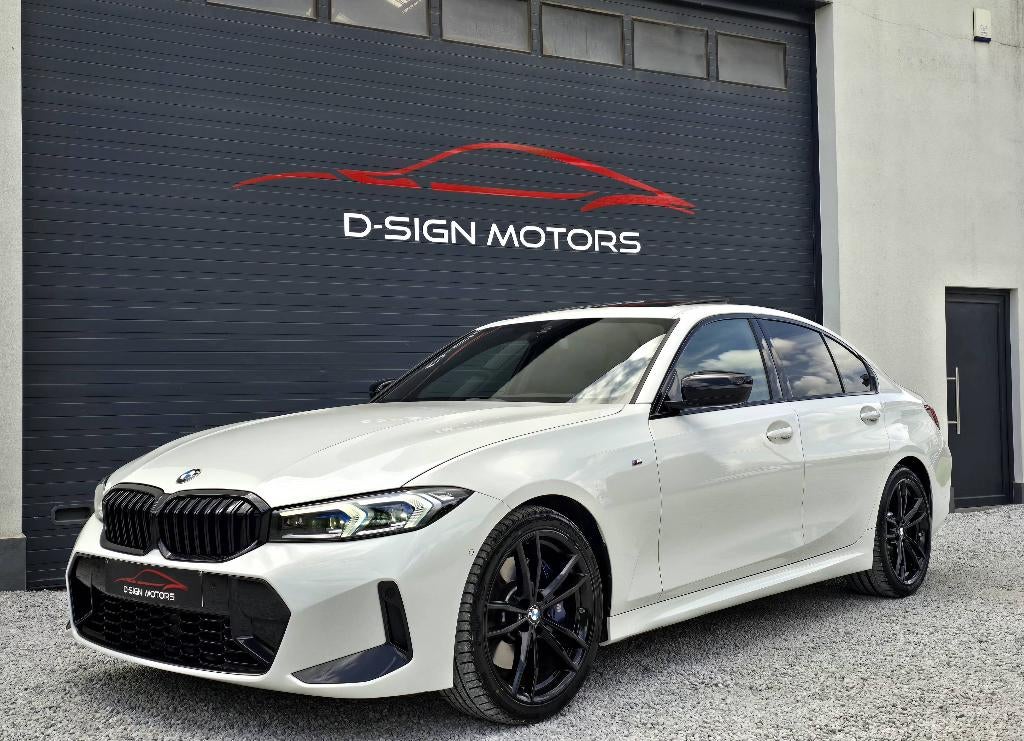 BMW 318 iA (156pk) M SPORT PACK 2022 50.353km FACELIFT !!, Auto's, BMW, Automaat, Achterwielaandrijving, 4 cilinders, Wit