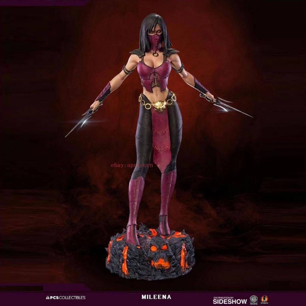 MKX Mileena 1:3 (Nieuw in doos), Antiek en Kunst, Ophalen, Steen of Keramiek, Masker