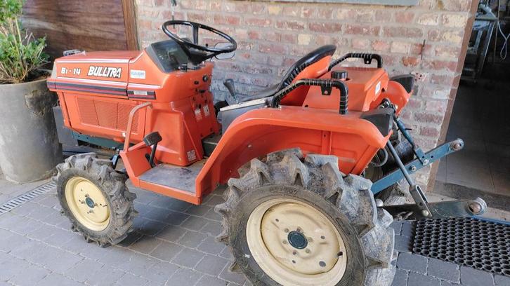 minitractor Kubota bulltra B1-14, Zakelijke goederen, Landbouw | Tractoren, tot 2500, Overige merken, tot 80 Pk, Gebruikt, Ophalen