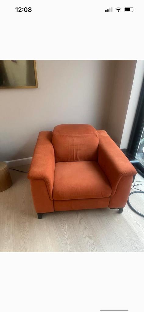 Relax zetel, Huis en Inrichting, Ophalen, Zo goed als nieuw, Stof