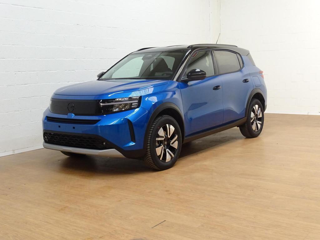 Opel Frontera 1.2 Turbo MHEV 110pk GS eDCT + Tech Pack Pro, Auto's, Voorwielaandrijving, Stof, Regensensor, Blauw