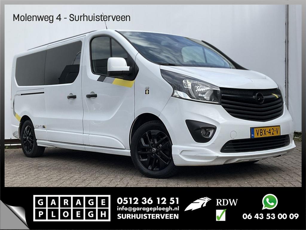 Opel Vivaro 1.6 CDTI L2H1 DC Irmschmer Sport 5-Pers Marge Tr, Auto's, Parkeersensor, 164 g/km, Wit, Bedrijf