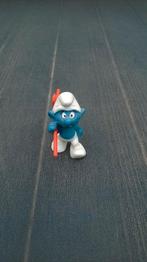 Smurf met knapzak 2.0088, Verzamelen, Smurfen, Ophalen of Verzenden, Gebruikt, Overige Smurfen, Poppetje, Figuurtje of Knuffel