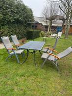 tuinset, Jardin & Terrasse, Chaises de jardin, Enlèvement, Utilisé, Aluminium