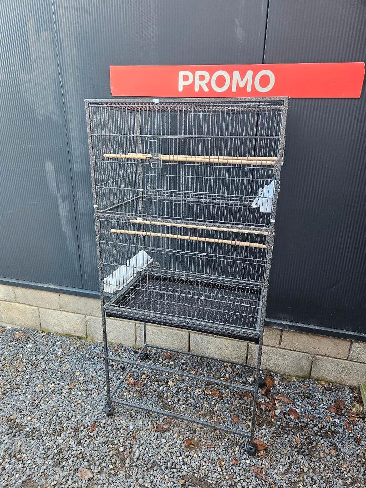 nieuw Metalen Vogelkooi hagelslag, Animaux & Accessoires, Oiseaux | Cages & Volières, Neuf, Cage à oiseaux, Enlèvement