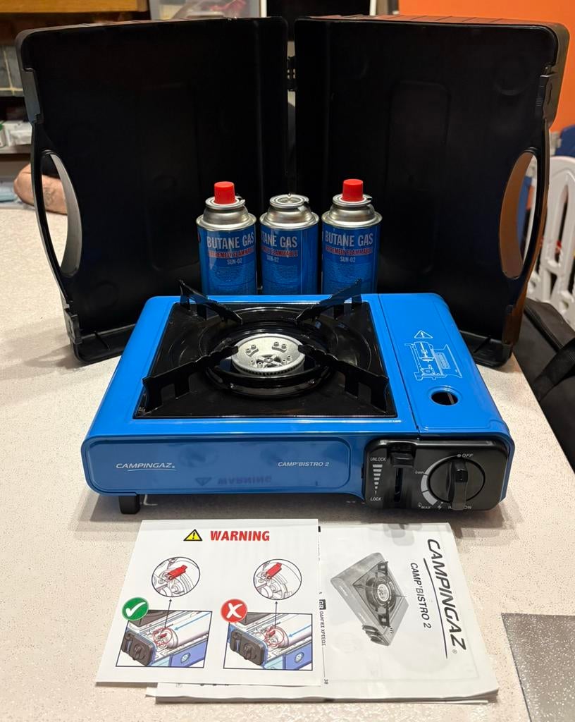 Campingaz, Ophalen, Zo goed als nieuw