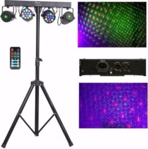 Ibiza light djlight65 licht en laser [1184-b], Ophalen of Verzenden, Nieuw, Laser