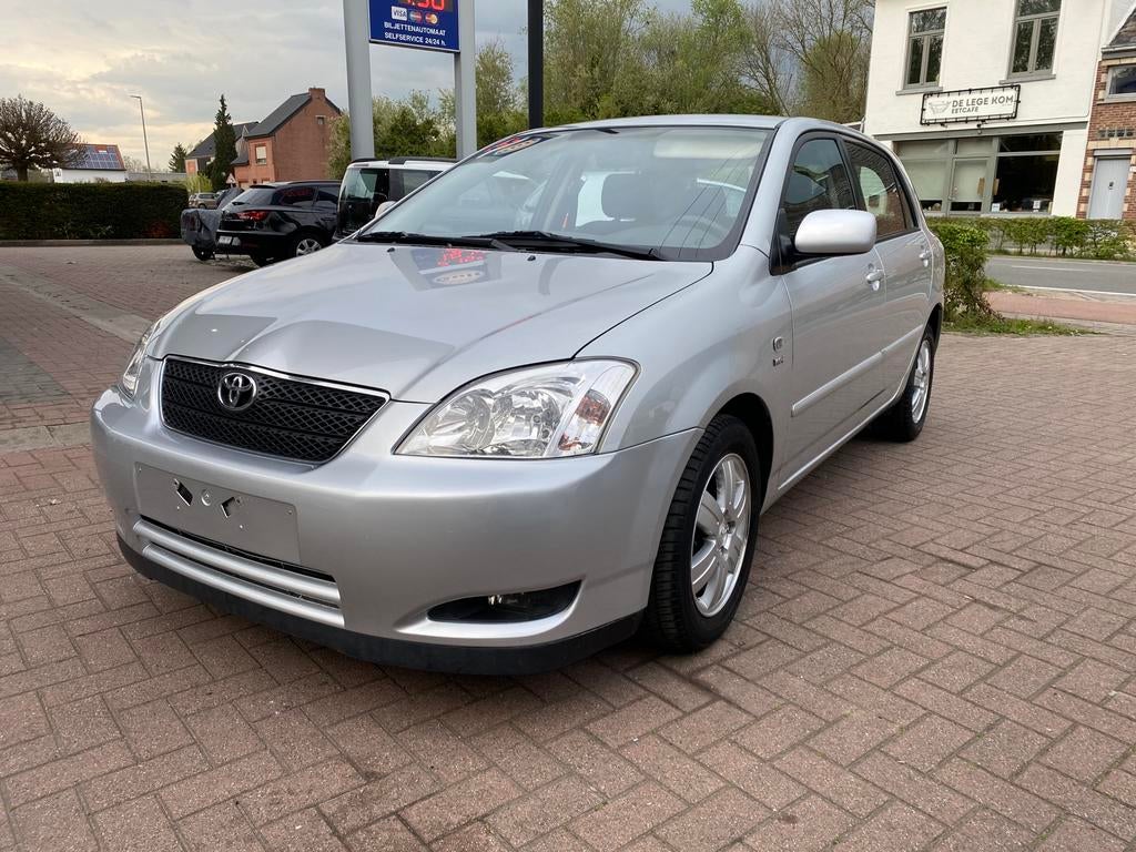 Toyota Corolla 1.6 - ESSENCE - AIRCO - 47.000km - 2004, Autos, Toyota, Argent ou Gris, Achat, Entreprise, Boîte manuelle