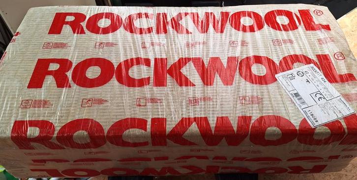 Rockwool isolatie 8.64m² 5€/m², Doe-het-zelf en Bouw, Isolatie en Afdichting, Nieuw, Muurisolatie, Dakisolatie, Steenwol, 4 tot 8 cm