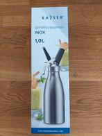 Kayser Slagroomspuit INOX 1liter NIEUW!, Ophalen of Verzenden
