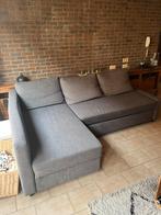 Canapé d'angle/canapé-lit gris Ikea, Maison & Meubles, Enlèvement, Utilisé, Banc d'angle, Tissus