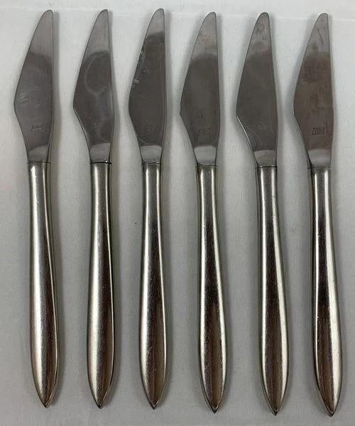 Gero Zildura 750 Feti 6 couteaux à dessert 19,5 cm NL, Envoi, Comme neuf, Inox ou Chrome, Ensemble de couverts