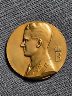 medaille Koning Boudewijn ( Victor Demanet ) 1960, Ophalen of Verzenden, Brons