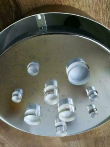 Raak Amsterdam Vintage Lustre lamp, Maison & Meubles, Lampes | Plafonniers, Utilisé, Verre, Métal, Enlèvement