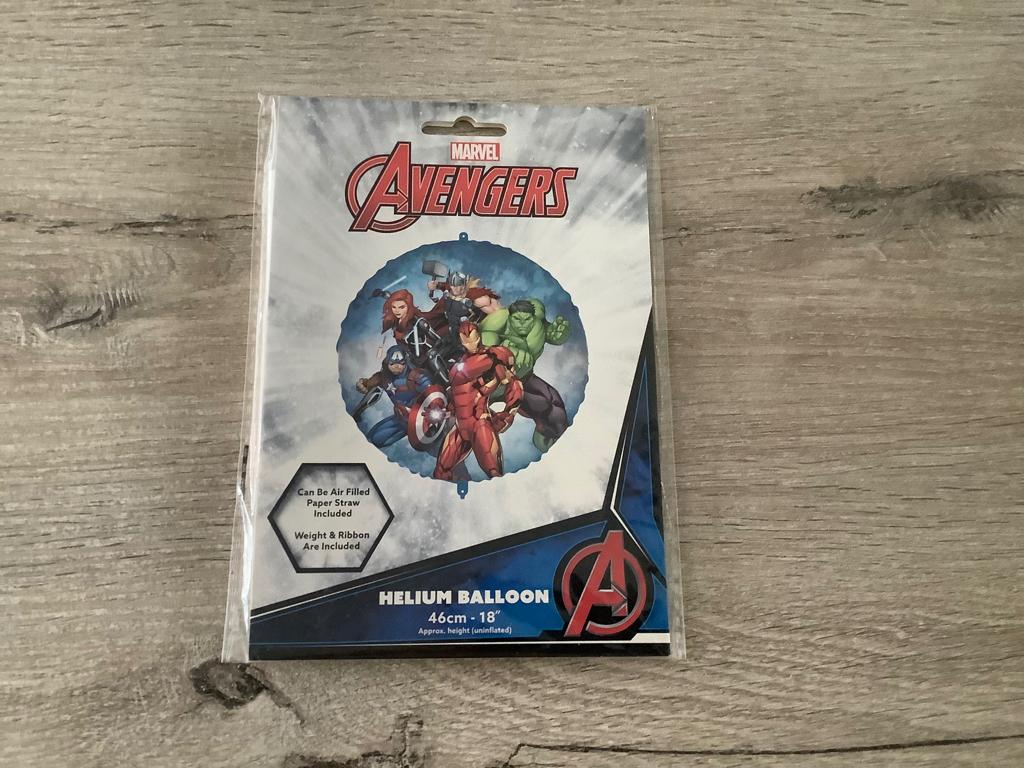 Marvel Avengers hellium balloon (Nieuw), Hobby en Vrije tijd, Feestartikelen, Ophalen of Verzenden, Nieuw, Versiering