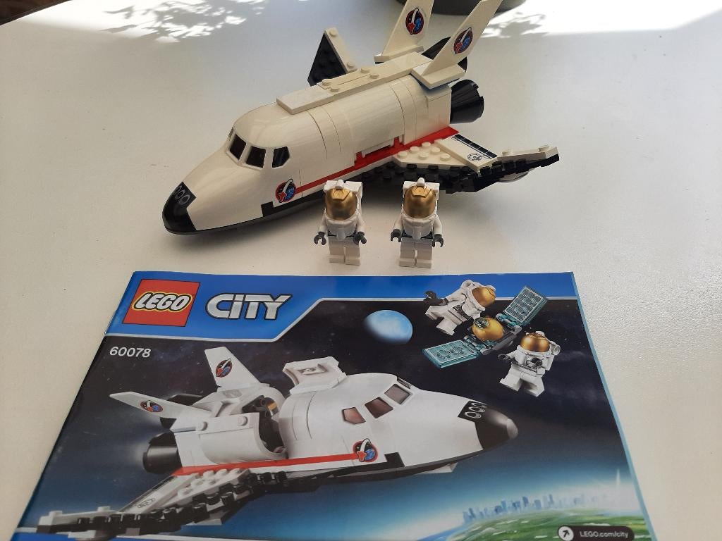 Lego City Space Exploration set 60078 Utility Shuttle, Lego, Ophalen of Verzenden, Compleet, Complete set