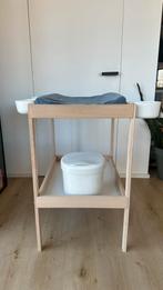 Table à langer avec coussin, bacs de rangement et poubelle, Enfants & Bébés, Enlèvement, Comme neuf