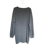 stretchy jurk grijs met pofmouwen XXL, Kleding | Dames, Grote Maten, Verzenden, Zo goed als nieuw, Grijs, Jurk