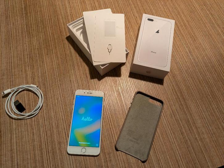 iPhone 8 Plus, Telecommunicatie, Mobiele telefoons | Apple iPhone, Zo goed als nieuw, 64 GB, Zonder abonnement, Zonder simlock