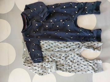 Kruippakjes maat 56 jongens uniseks beschikbaar voor biedingen