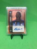 Romelu Lukaku 4/10 autograph topps merlin internazionale, Collections, Articles de Sport & Football, Enlèvement ou Envoi