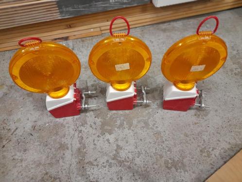 Lampe de chantier clignotante jaune, Doe-het-zelf en Bouw, Bouwverlichting, Zo goed als nieuw, Lamp, Ophalen