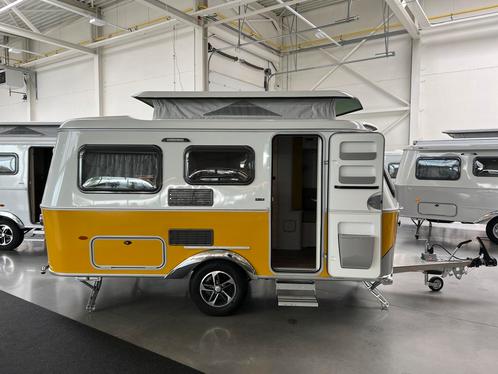 Eriba Hymer Touring 430 NUGGET GOLD  PROMO, Caravans en Kamperen, Caravans, Bedrijf, tot en met 3, 750 - 1000 kg, Standaardzit