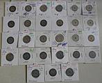 Lot munten: rest van de collectie: 27 munten, 10 verschillen, Verzenden, Metaal, Losse munt