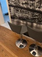 Barstoelen 2x, Huis en Inrichting, Barkrukken, 2 krukken, Ophalen, Gebruikt, In hoogte verstelbaar