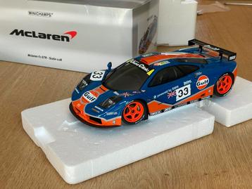 MINICHAMPS - McLAREN - F1 GTR 6.1L V12 beschikbaar voor biedingen