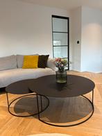 Ensemble de tables gigogne en acier Vale&Design, Enlèvement, Comme neuf, Rond