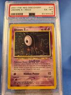 Unown [A] 14/75 - Neo Discovery (PSA 6), Envoi, Utilisé