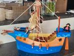 Playwood piratenschip met poppetjes, Kinderen en Baby's, Speelgoed | Playmobil, Ophalen, Zo goed als nieuw