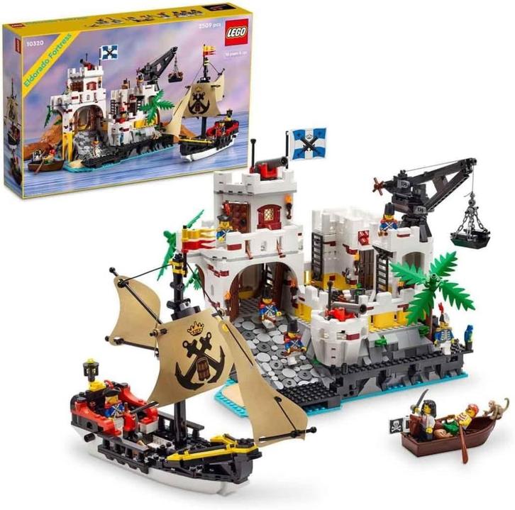 Lego Icons 10320 - Eldorado Fort, Kinderen en Baby's, Speelgoed | Duplo en Lego, Nieuw, Lego, Complete set, Ophalen of Verzenden