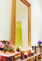 Miroir Doré Art Déco, Antiquités & Art, Rectangulaire, 150 à 200 cm, 50 à 100 cm