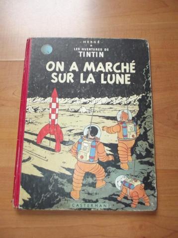 TINTIN "On a marché sur la lune" EO belge B11 1954