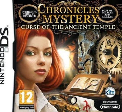 Nintendo DS spel, Chronocles of mystery, de vloek ..., Games en Spelcomputers, Games | Nintendo DS, Zo goed als nieuw, Puzzel en Educatief
