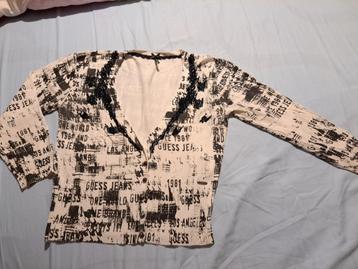 Guess, cardigan met kraaltjes, M beschikbaar voor biedingen
