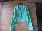 jeanvestje, Ophalen of Verzenden, Zo goed als nieuw, Maat 42/44 (L), Groen