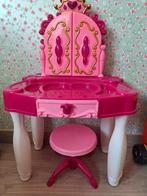 Prinsestafel met spiegel en stoel, Jongen of Meisje, Zo goed als nieuw, Ophalen