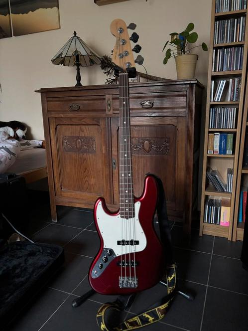 Fender USA Jazz Bass. Linkshandig! TK/Ruilen, Muziek en Instrumenten, Snaarinstrumenten | Gitaren | Bas, Zo goed als nieuw, Ophalen
