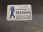 Losse speelkaart Kolen Armand Veryken Mechelen 2, Verzamelen, Gebruikt, Ophalen of Verzenden, Speelkaart(en)