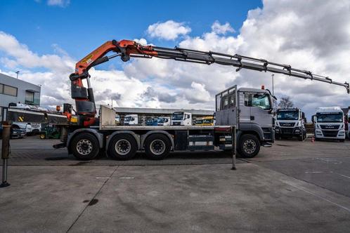 MAN TGS 35.440+PALFINGER 50 t/m /8x+ TREUIL (bj 2011), Auto's, Vrachtwagens, Bedrijf, Te koop, Airconditioning, Elektrische ramen