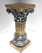Decoratieve zuilen zilver en goud - set van 2 stuks, Huis en Inrichting, Woonaccessoires | Zuilen en Pilaren, Ophalen, Zo goed als nieuw